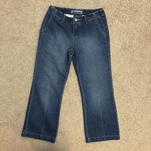 Women's blue jeans capri pants - Picture 1 of 2